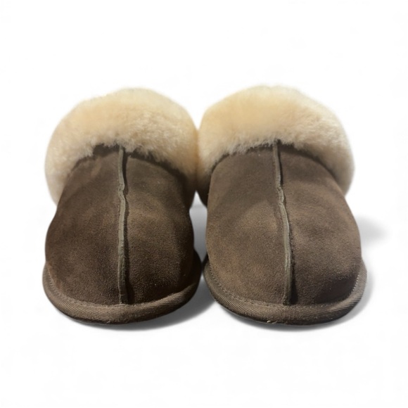 UGG Scuffette II Suede Women's Slippers Espresso Size 9 US - Picture 3 of 6